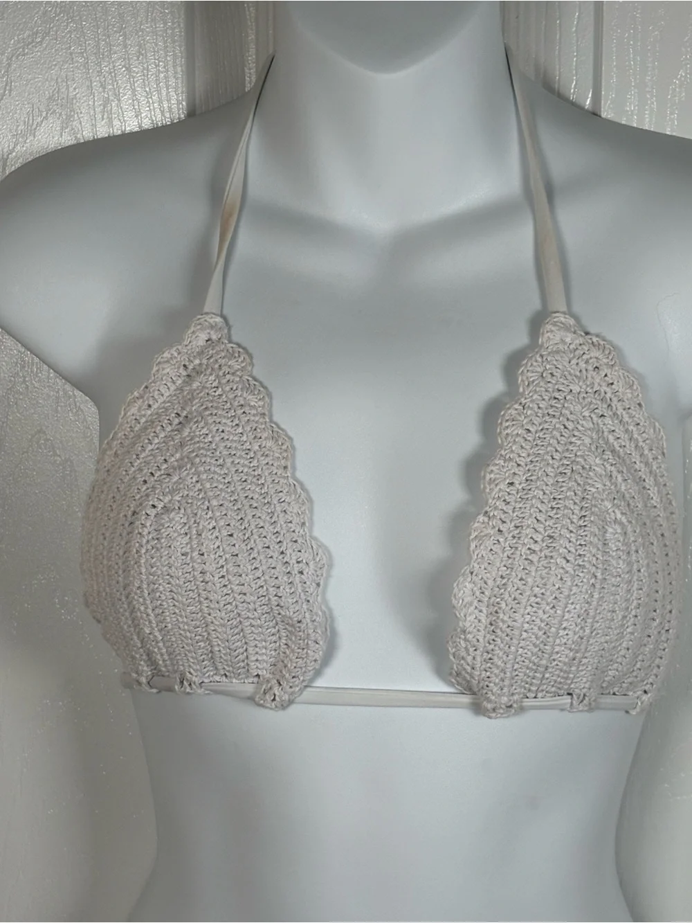 Frankie's bikini Set - white crochet B35